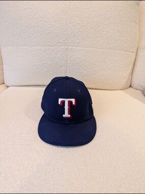 New Era Texas Rangers 59FIFTY Royal Hat - 7 1/2